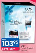 Olay Even & Smooth Gift Set-Per Set