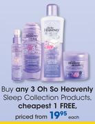 Oh So Heavenly Sleep Collection Products-Each