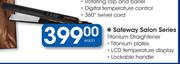 Safeway Salon Series Titanium Straightener