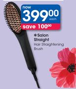Salon Straight Hair Straightening Brush-Each