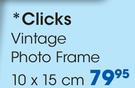 Clicks Vintage Photo Frame 10x15cm