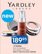 Yardley Even Complexion Foundation Or Powder-Each