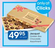 Jacquot Golden Box Chocolate Assortment-Per Pack
