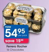 Ferrero Rocher Chocolates-16's Per Pack