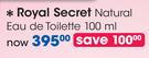 Royal Secret Natural Eau De Toilette-100ml 