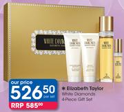 Elizabeth Taylor White Diamonds 4 Piece Gift Set-Per Set