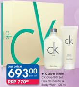 Calvin Klein CK One Gift Set-Per Set