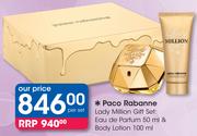 Paco Rabanne Lady Million Gift Set-Per Set