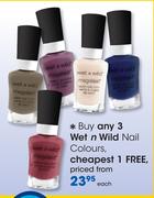 Wet n Wild Nail Colours Each