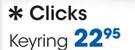 Clicks Keyring Each