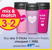 Clicks Vacuum Flasks Each