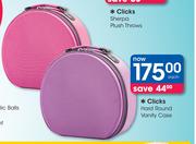 Clicks Hard Round Vanity Case Each