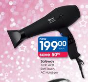 Safeway 1800 Watt Soft Touch AC Hairdryer