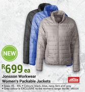 Jonsson Workwear Women's Packable Jackets