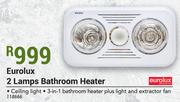 Eurolux 2 Lamps Bathroom Heater