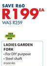 Lasher Ladies Garden Fork-EA