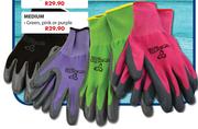 Efekto Nitrile Garden Gloves Pair Large-EA