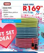 Watex Hosepipe-12mm x 20m Each