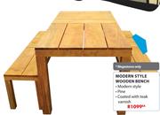 Modern Style Wooden Table