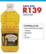 Citronella Oil-2Ltr