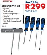 Gedore 6 Piece Screwdriver Set