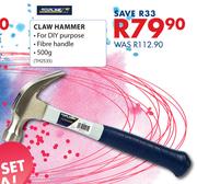 Topline 500g Claw Hammer
