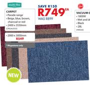 Multi Flor Carpet 2000x3000mm-Each