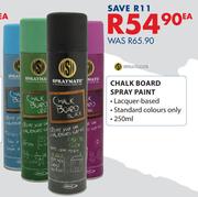 Spraymate Chalk Board Spray Paint-250ml Each