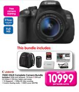 Canon 700D DSLR Complete Camera Bundle