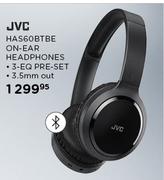 JVC HAS60BTBE On Ear Headphones 