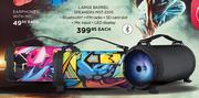 M Stuff Large Barrel Speakers MST-3305