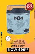 Marley Chant BT V2 Hemp Speaker