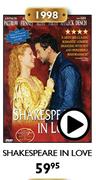 Shakespeare In Love DVD