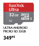 Sandisk Ultra Android Micro SD 32GB