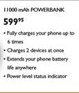 Snug 11000 mAh Powerbank
