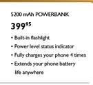 Snug 5200 mAh Powerbank