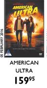 American Ultra DVD