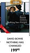 David Bowie Nothing Has Changed 2 Discs