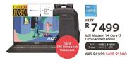 MSI Modern 14 Core i3 11th Gen Notebook