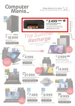 Computer Mania : The Summer Recharge (01 January - 31 January 2024 While Stocks Last), page 1