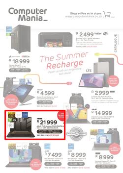 Computer Mania : The Summer Recharge (01 January - 31 January 2024 While Stocks Last), page 1