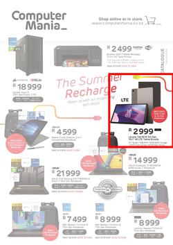 Computer Mania : The Summer Recharge (01 January - 31 January 2024 While Stocks Last), page 1
