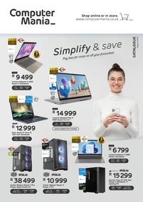 Computer Mania : Simplify & Save (01 August - 31 August 2022)