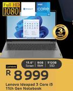 Lenovo Ideapad 3 Core i5 11th Gen Notebook