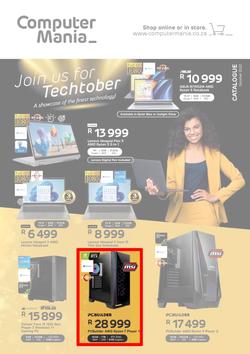 Computer Mania : Join Us For Techtober (03 October - 31 October 2022), page 1