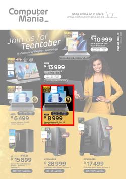 Computer Mania : Join Us For Techtober (03 October - 31 October 2022), page 1