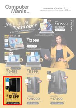 Computer Mania : Join Us For Techtober (03 October - 31 October 2022), page 1