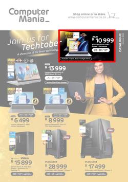 Computer Mania : Join Us For Techtober (03 October - 31 October 2022), page 1