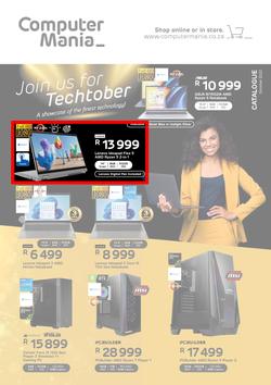 Computer Mania : Join Us For Techtober (03 October - 31 October 2022), page 1