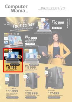 Computer Mania : Join Us For Techtober (03 October - 31 October 2022), page 1